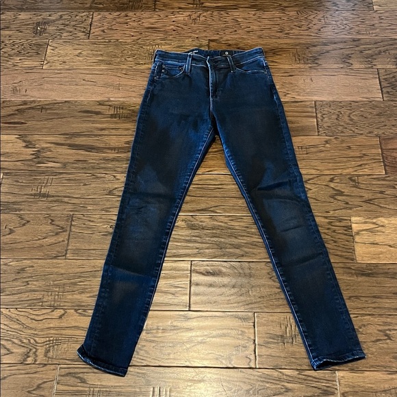 Ag Adriano Goldschmied Farrah Skinny Ankle High Rise Size 25R - Picture 1 of 16